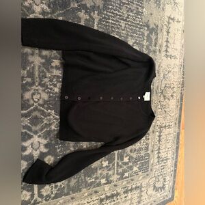 Reformation Clara cashmere cardigan in black. Worn twice.